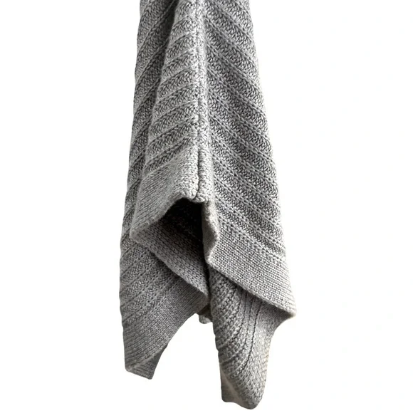 Lululemon Softer Still Wrap Cashmere Blend *Heathered Asphalt Gray *Size Large - Picture 8 of 13